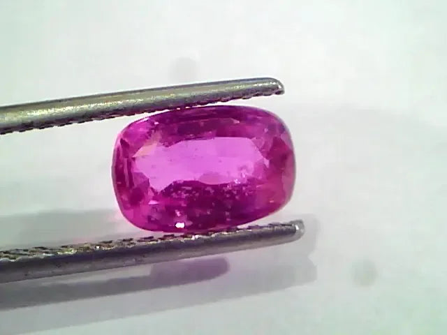 2.89 Ct GII Certified Unheated Untreated Natural Madagaskar Ruby - Venus Gems
