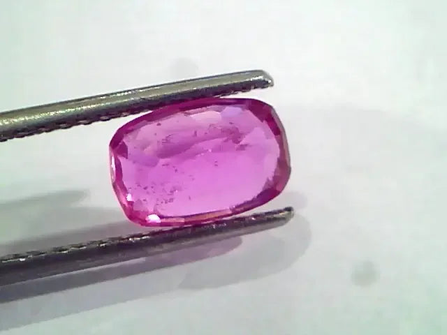 2.89 Ct GII Certified Unheated Untreated Natural Madagaskar Ruby - Venus Gems