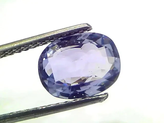 2.87 Ct GII Certified Unheated Untreated Natural Ceylon Blue Sapphire - Venus Gems