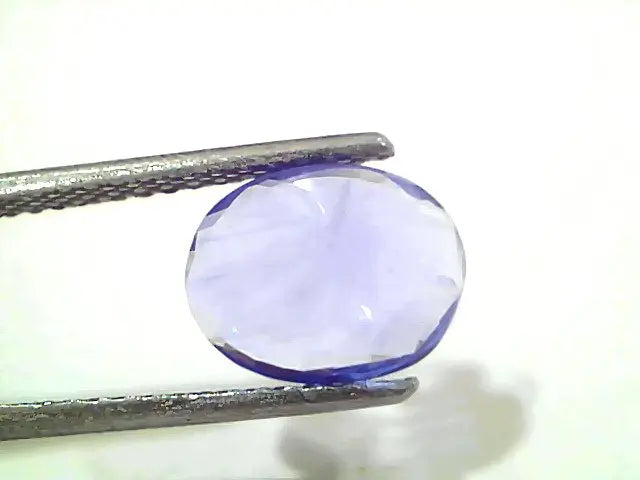 2.90 Ct Certified Unheated Untreated Natural Ceylon Blue Sapphire
