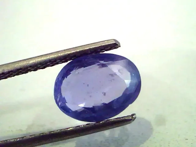 2.97 Ct Unheated Untreated Natural Ceylon Blue Sapphire/Neelam - Venus Gems
