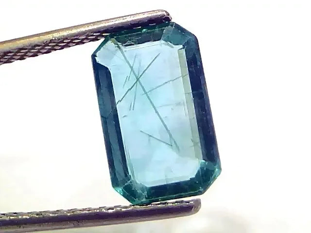 2.92 Ct Certified Untreated Natural Zambian Emerald Gemstone Panna - Venus Gems