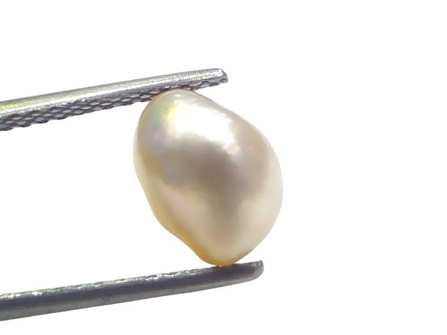 2.90 Ct Certified Natural Venunjula Real Sea Pearl Real Moti For Moon