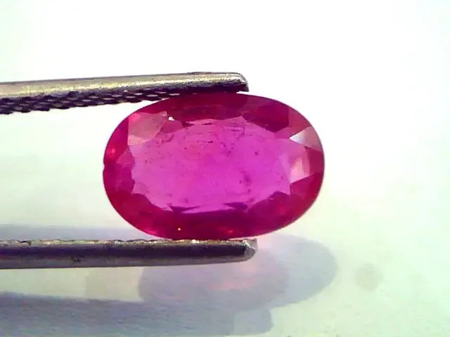 2.90 Ct Natural Ruby Gemstone for Sun Manek (Heated) - Venus Gems