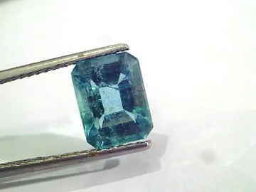 2.96 Ct Untreated Natural Zambian Emerald Gemstone Panna AAA