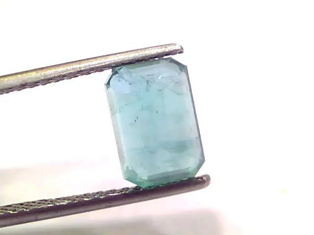 2.91 Ct GII Certified Untreated Natural Zambian Emerald Gemstone