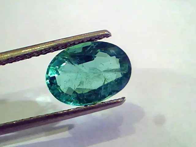 2.92 Ct Untreated Natural Zambian Emerald Gemstone Panna