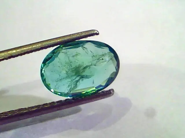 2.92 Ct Untreated Natural Zambian Emerald Gemstone Panna