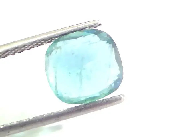 2.92 Ct Untreated Natural IGI Certified Zambian Emerald Gemstone AA