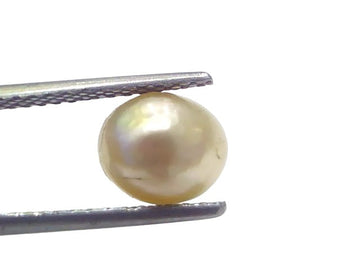 2.92 Ct Certified Natural Venunjula Real Sea Pearl Real Moti For Moon