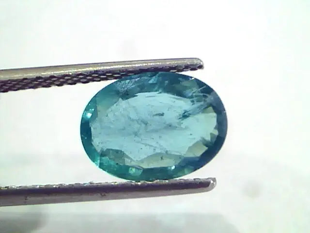 2.93 Ct Untreated Natural Zambian Emerald Gemstone Panna Gems
