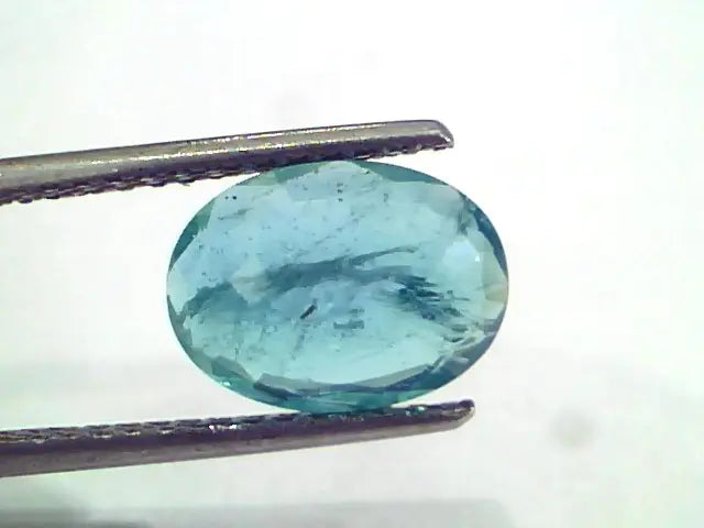 2.93 Ct Untreated Natural Zambian Emerald Gemstone Panna Gems