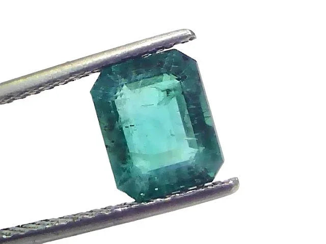 2.93 Ct GII Certified Untreated Natural Zambian Emerald Panna AAA - Venus Gems
