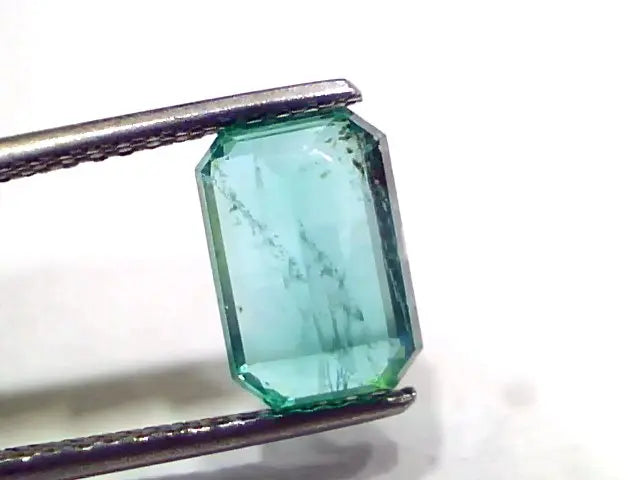 2.93 Ct GII Certified Untreated Natural Zambian Emerald Gems AAAA