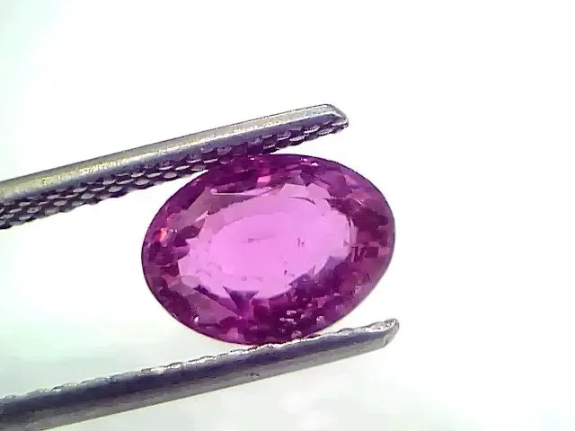 2.93 Ct GII Certified Unheated Untreted Natural Madagaskar Ruby AAA - Venus Gems