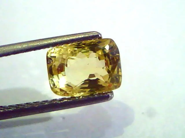 2.95 Ct 5 Ratti Unheated Untreated Natural Ceylon Yellow Sapphire