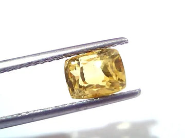 2.94 Ct GII Certified Unheated Untreated Natural Ceylon Yellow Sapphire