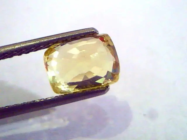 2.95 Ct 5 Ratti Unheated Untreated Natural Ceylon Yellow Sapphire