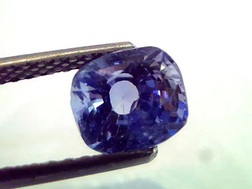 2.92 Ct Untreated Natural Ceylon Blue Sapphire/Neelam AAA