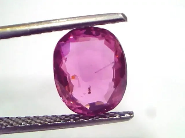 2.96 Ct GII Certified Unheated Untreated Natural Madagaskar Ruby AAA - Venus Gems