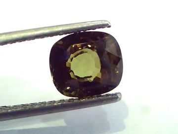 2.97 Ct Untreated Natural Colour Changing Alexandrite GII Certified