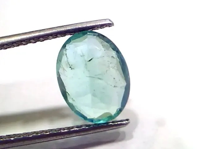 2.98 Ct GII Certified Untreated Natural Zambian Emerald Gems AAAAA - Venus Gems