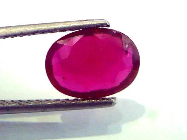 2.98 Ct Natural Ruby Gemstone for Sun Manek (Heated)