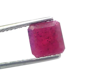 2.99 Ct Certified Unheated Untreated Natural New Burma Ruby
