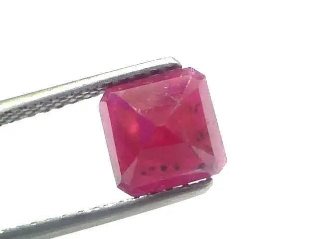 2.99 Ct Certified Unheated Untreated Natural New Burma Ruby