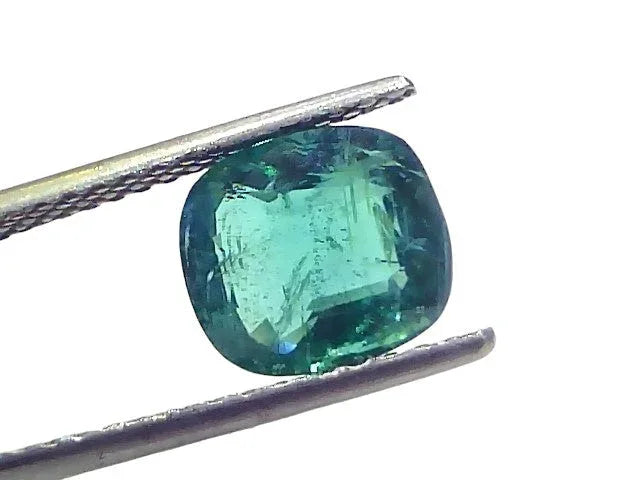 2.99 Ct GII Certified Untreated Natural Zambian Emerald Panna AAA - Venus Gems