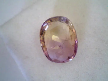 2.90 Ct Untreated Natural Pink and Yellow Sapphire mix Gem