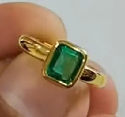 Gemstone Ring Design 1 In All Metal, Watch Video For Details Of Design