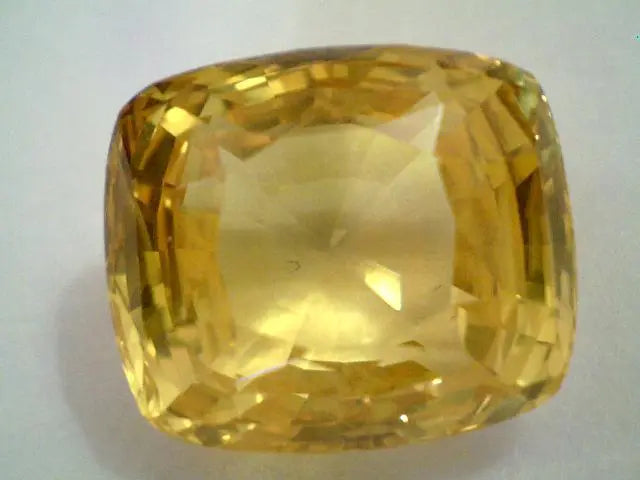 HUGE 21.75 CT UNHEATED UNTREATED NATURAL CEYLON YELLOW SAPPHIRE