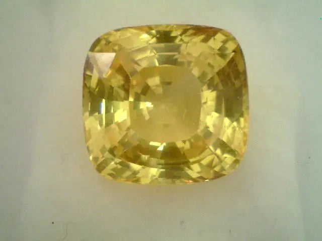 Huge 23.41 Ct Unheated Untreated Natural Ceylon Yellow Sapphire