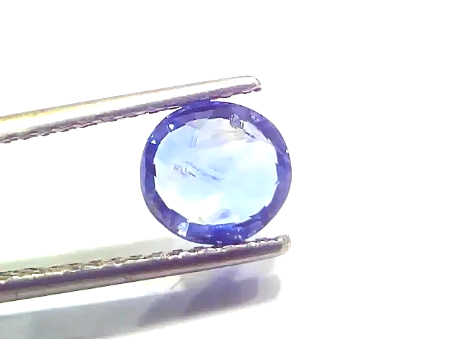 2.42 Ct Certified Unheated Untreated Natural Ceylon Blue Sapphire - Venus Gems