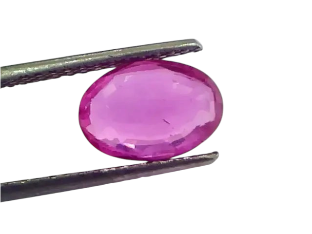 2.86 Ct GII Certified Unheated Untreated Natural Madagaskar Ruby - Venus Gems