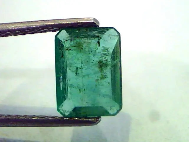 2.00 Ct Unheated Untreated Natural Zambian Emerald Gemstone