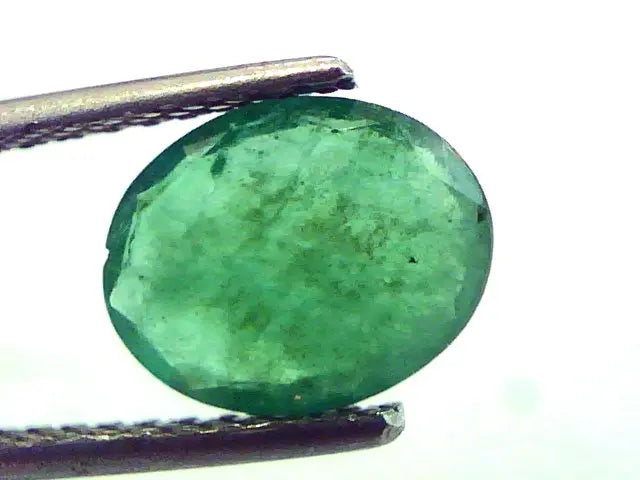 2.02 Ct Untreated Natural Zambian Emerald Gemstone