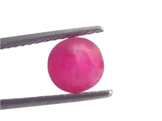 2.83 Ct Natural Old Burma Mines Ruby Gemstone Manik Stone - Venus Gems