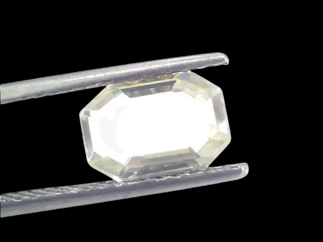 2.73 Ct Unheated Untreated Natural White Sapphire Gemstones - Venus Gems
