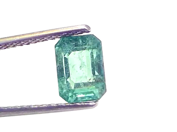 2.37 Ct GII Certified Untreated Natural Zambian Emerald Gemstone - Venus Gems