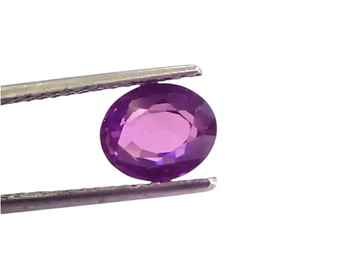 2.15 Ct Unheated Untreated Natural Purple Sapphire Khuni Neelam - Venus Gems