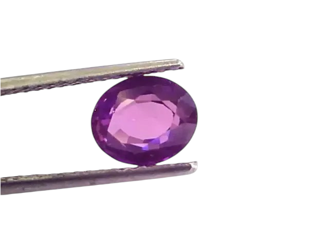 2.15 Ct Unheated Untreated Natural Purple Sapphire Khuni Neelam - Venus Gems