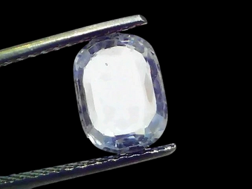 2.94 Ct GII Certified Unheated Untreated Natural Ceylon White Sapphire AAA - Venus Gems
