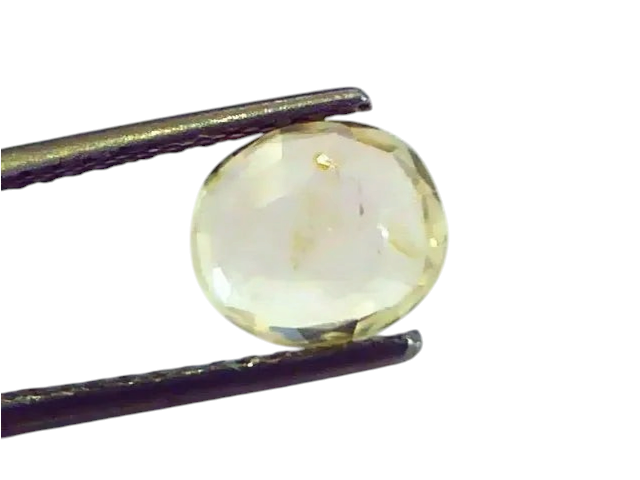 2.21 Ct Unheated Untreated Natural Ceylon Yellow Sapphire Gems - Venus Gems
