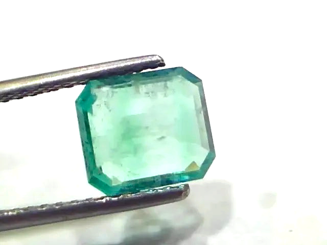 2.08 Ct GII Certified Untreated Natural Zambian Emerald Gems AAAA - Venus Gems