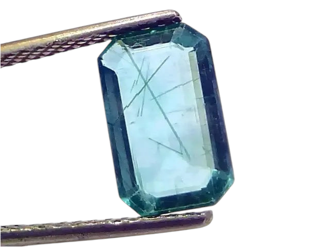 2.92 Ct Certified Untreated Natural Zambian Emerald Gemstone Panna - Venus Gems