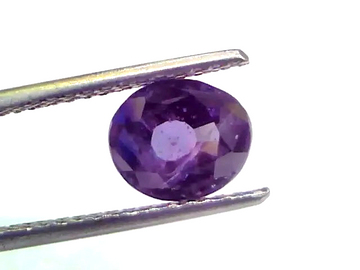 2.67 Ct Unheated Untreated Natural Ceylon Blue Sapphire Neelam - Venus Gems