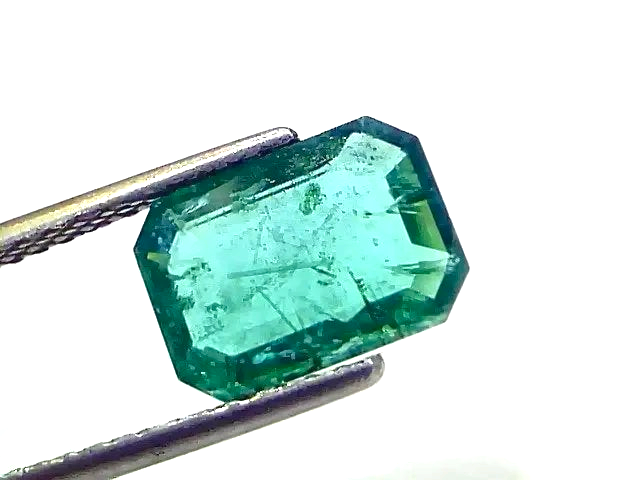 2.74 Ct IGI Certified Untreated Natural Zambian Emerald Gemstone - Venus Gems
