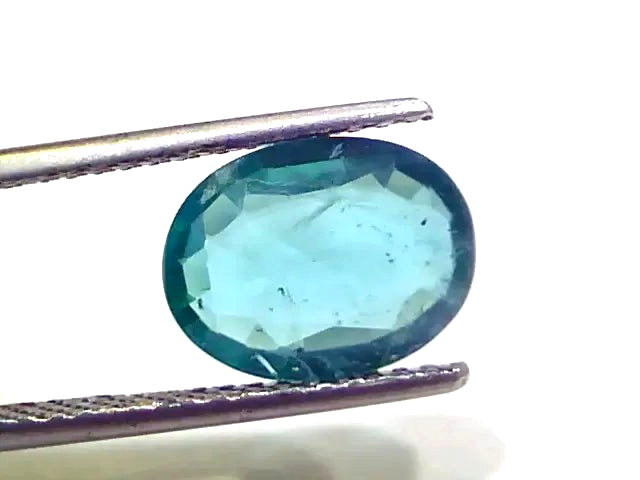 2.85 Ct GII Certified Untreated Natural Zambian Emerald Gems AAAA - Venus Gems